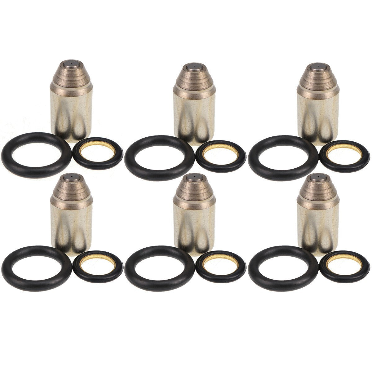 6X Fuel Inject Nozzle 8N4697 8M1584 5M4086 9F0160 for Caterpillar CAT 3306 3304