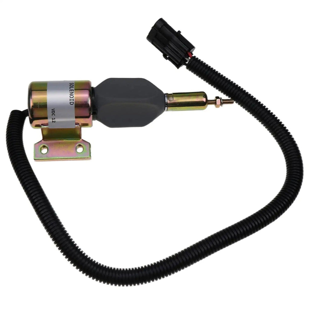 12V Stop Solenoid 3935429 SA-4755-12 for Cummins 6BT 5.9L CASE 3185 SPX3200B