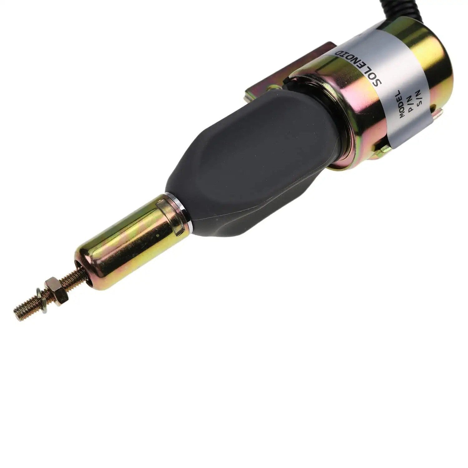 12V Stop Solenoid 3935429 SA-4755-12 for Cummins 6BT 5.9L CASE 3185 SPX3200B