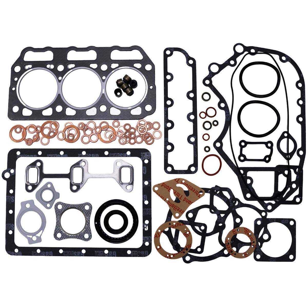 Full Overhaul Gasket Kit for Yanmar Marine Boat Engine 3GM30 3GM30F