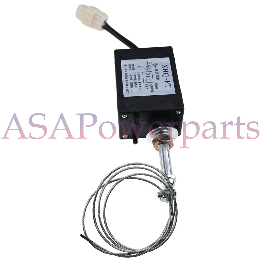 12V Engine Stop Solenoid Electric Throttle Adjuster XHQ-PT-12 for Generator