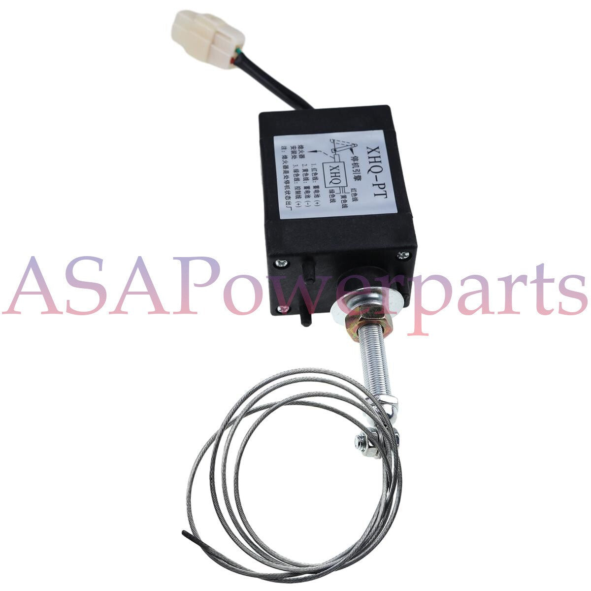 12V Engine Stop Solenoid Electric Throttle Adjuster XHQ-PT-12 for Generator