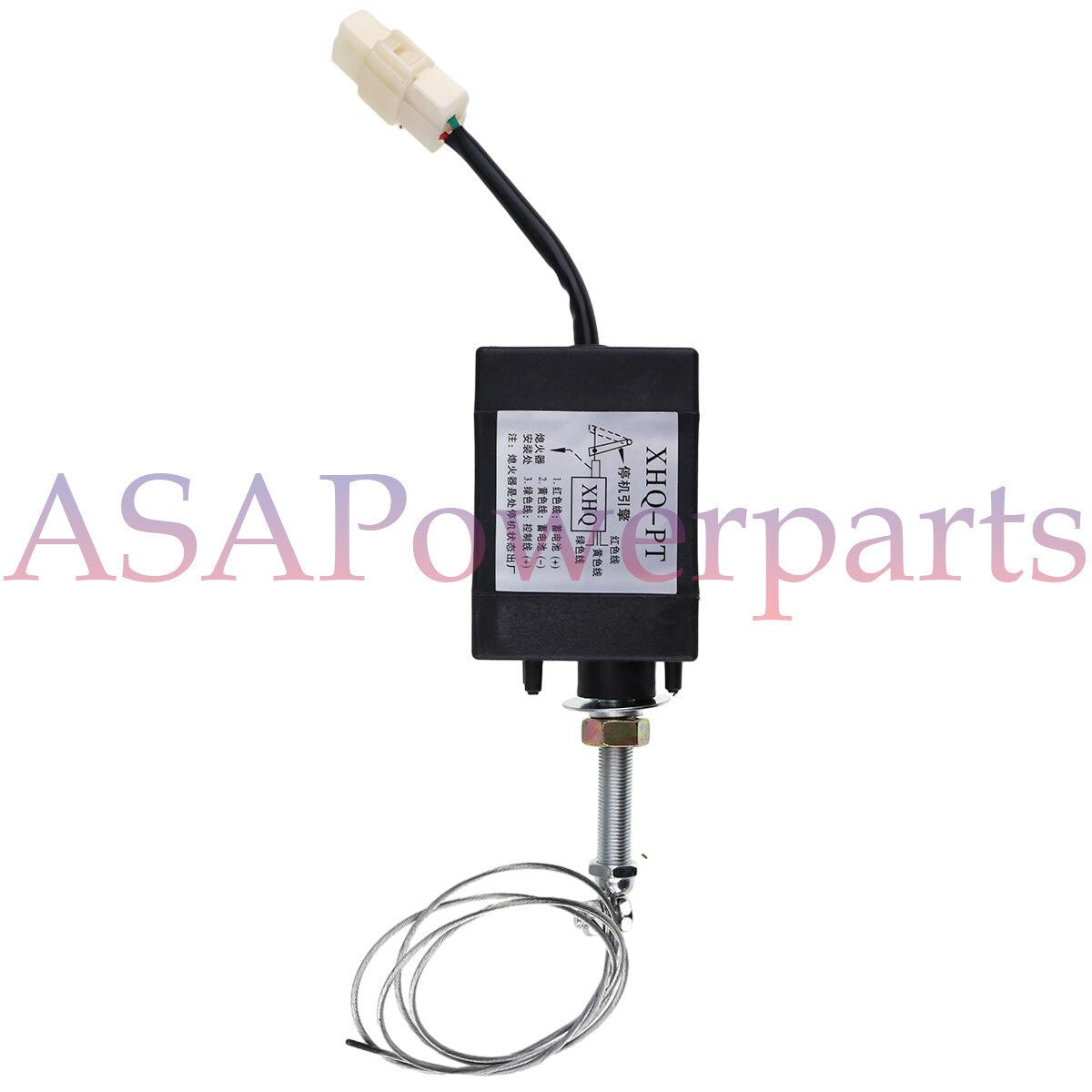 12V Engine Stop Solenoid Electric Throttle Adjuster XHQ-PT-12 for Generator