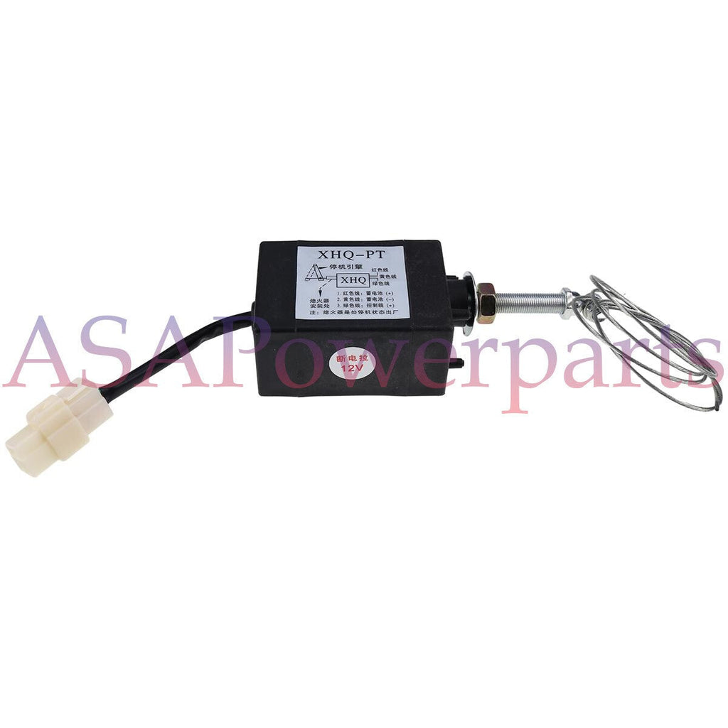 12V Engine Stop Solenoid Electric Throttle Adjuster XHQ-PT-12 for Generator