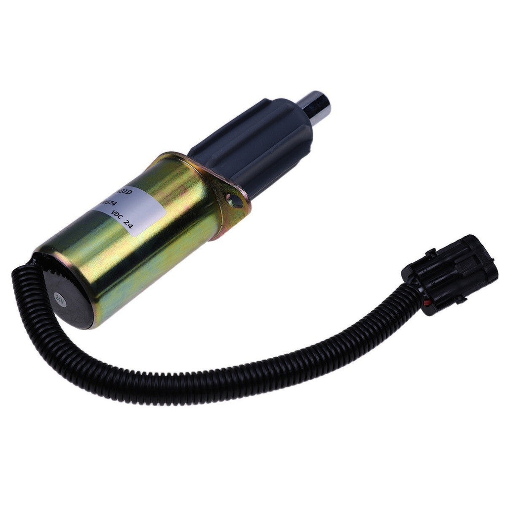 24V Fuel Shutoff Solenoid 3921980 3918601 for Cummins Engine 6CT 6CTA 6C 8.3
