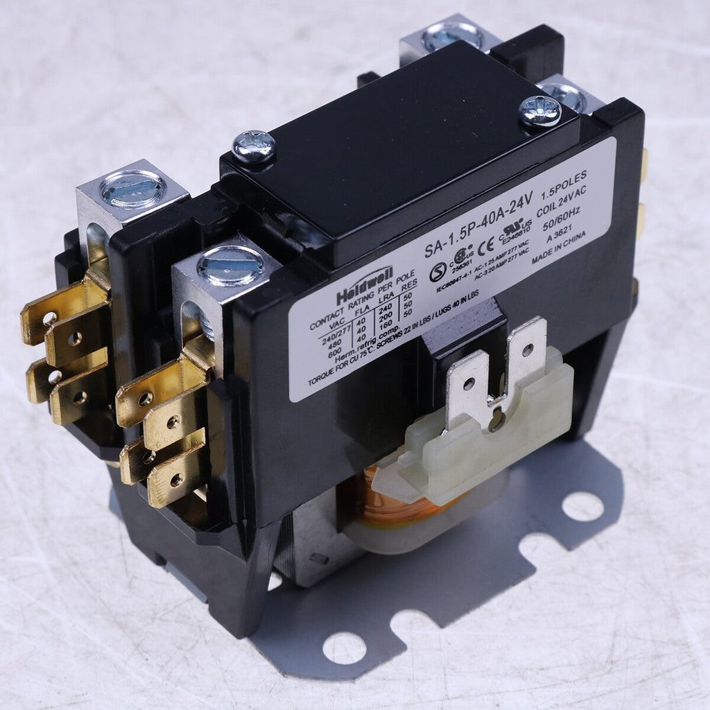 24V AC Coil Definite Purpose Contactor SA-1.5P-40A-24V for Air Condition