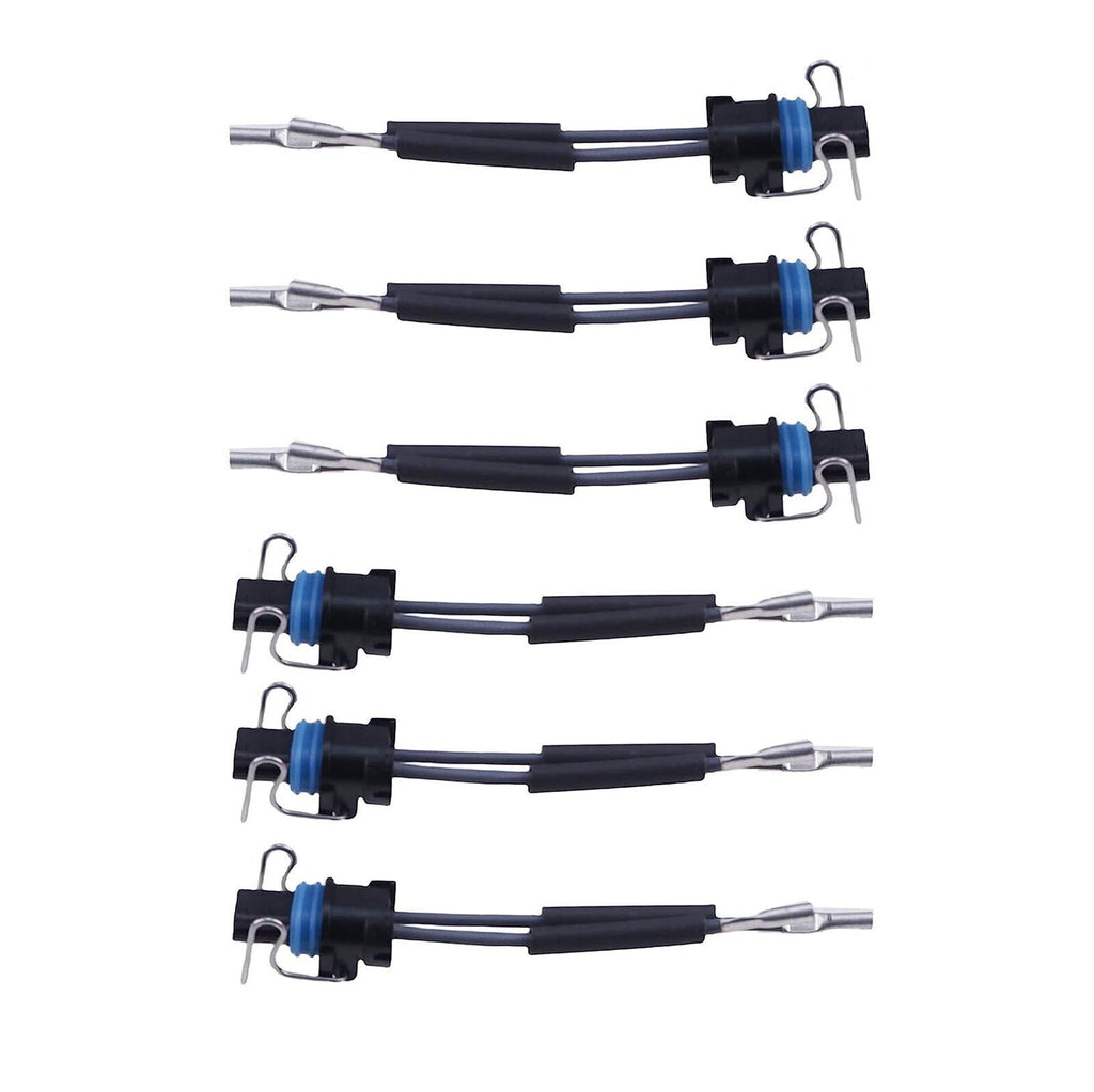 6X Fuel Injector Wiring Harness Kit 3669748 366-9748 For Caterpillar CAT C7 C9