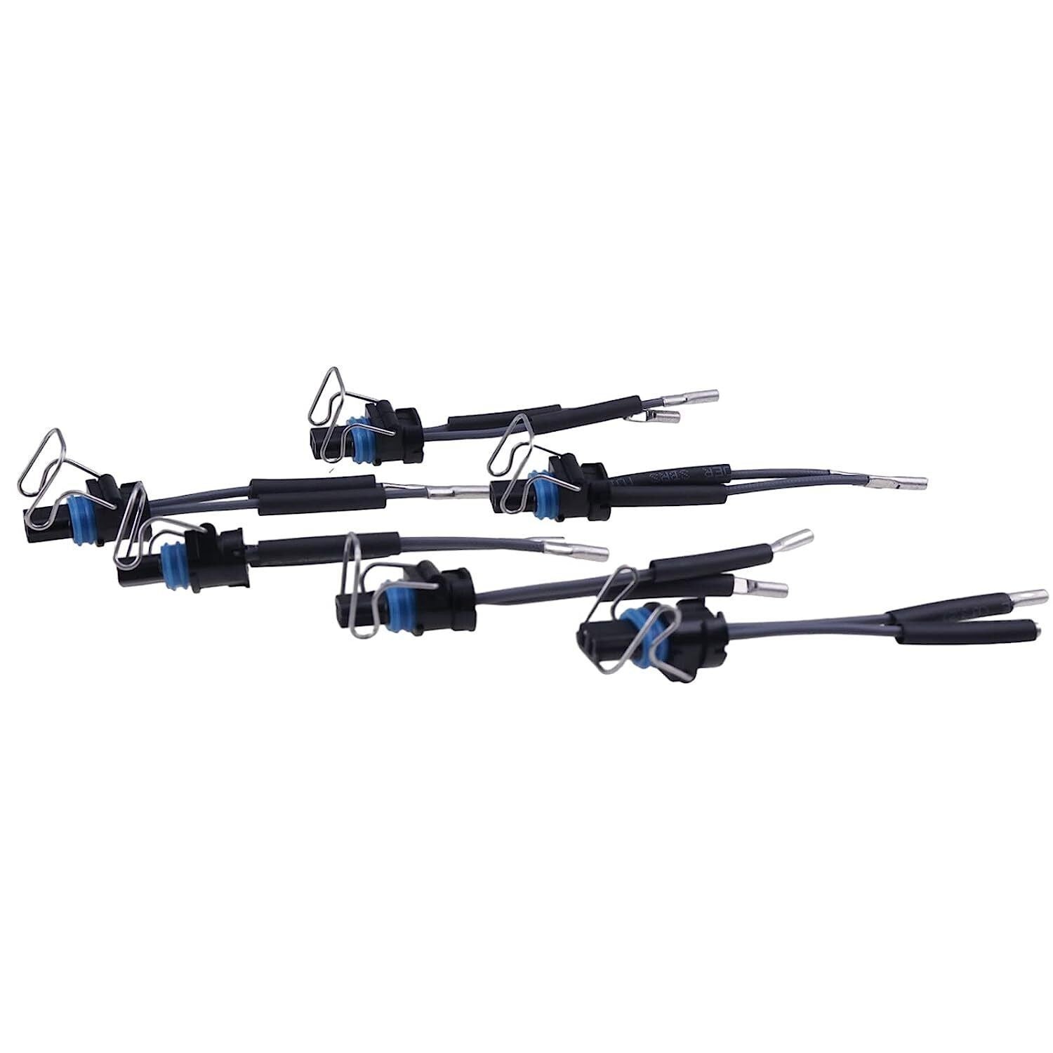 6X Fuel Injector Wiring Harness Kit 3669748 366-9748 For Caterpillar CAT C7 C9