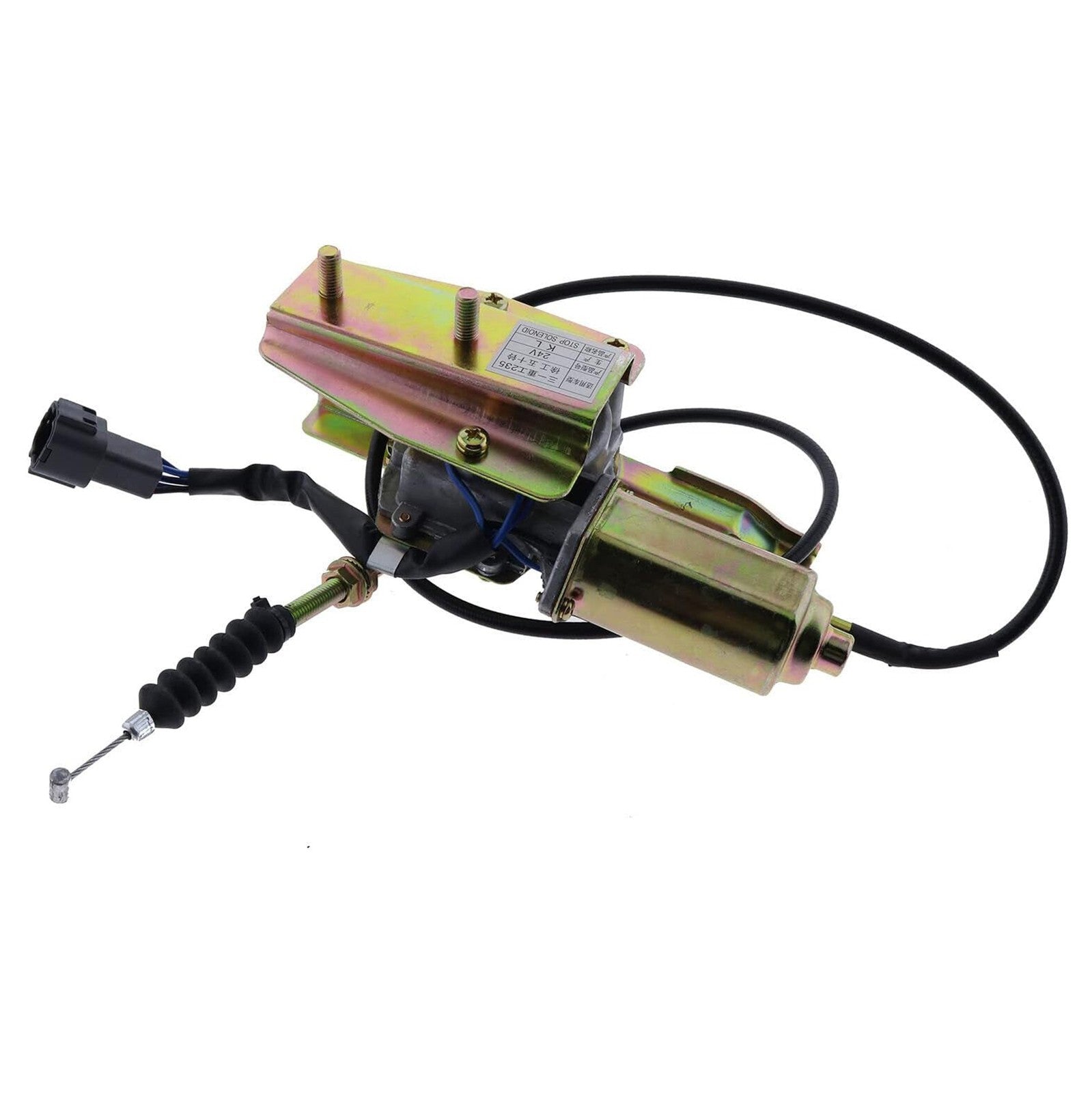 24V Solenoid Valve 1819002270 for Isuzu 4BG1 6BG1 Hitachi ZX330 EX200-2 HR1000