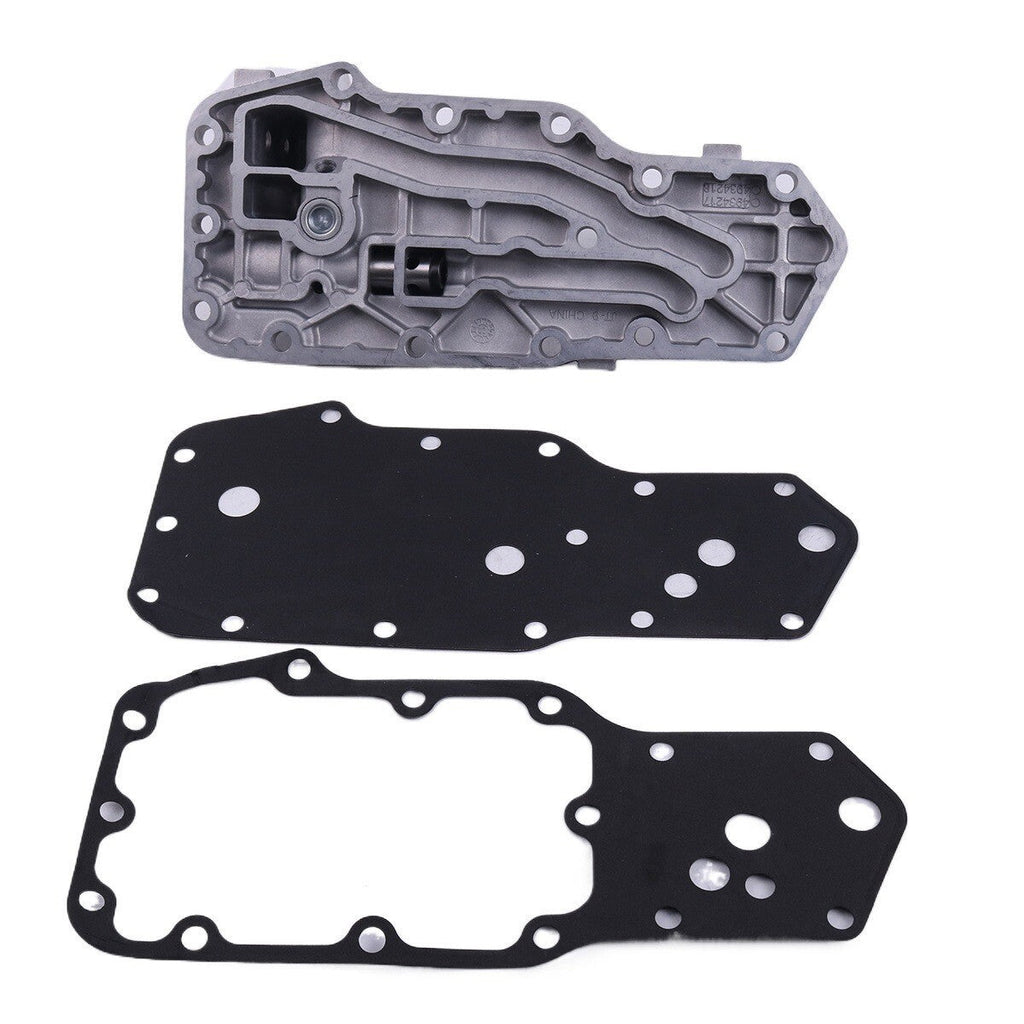 Oil Filter Support Head Cooler Cover 4934218 for Cummins Engine B5.9L 6B 6BT