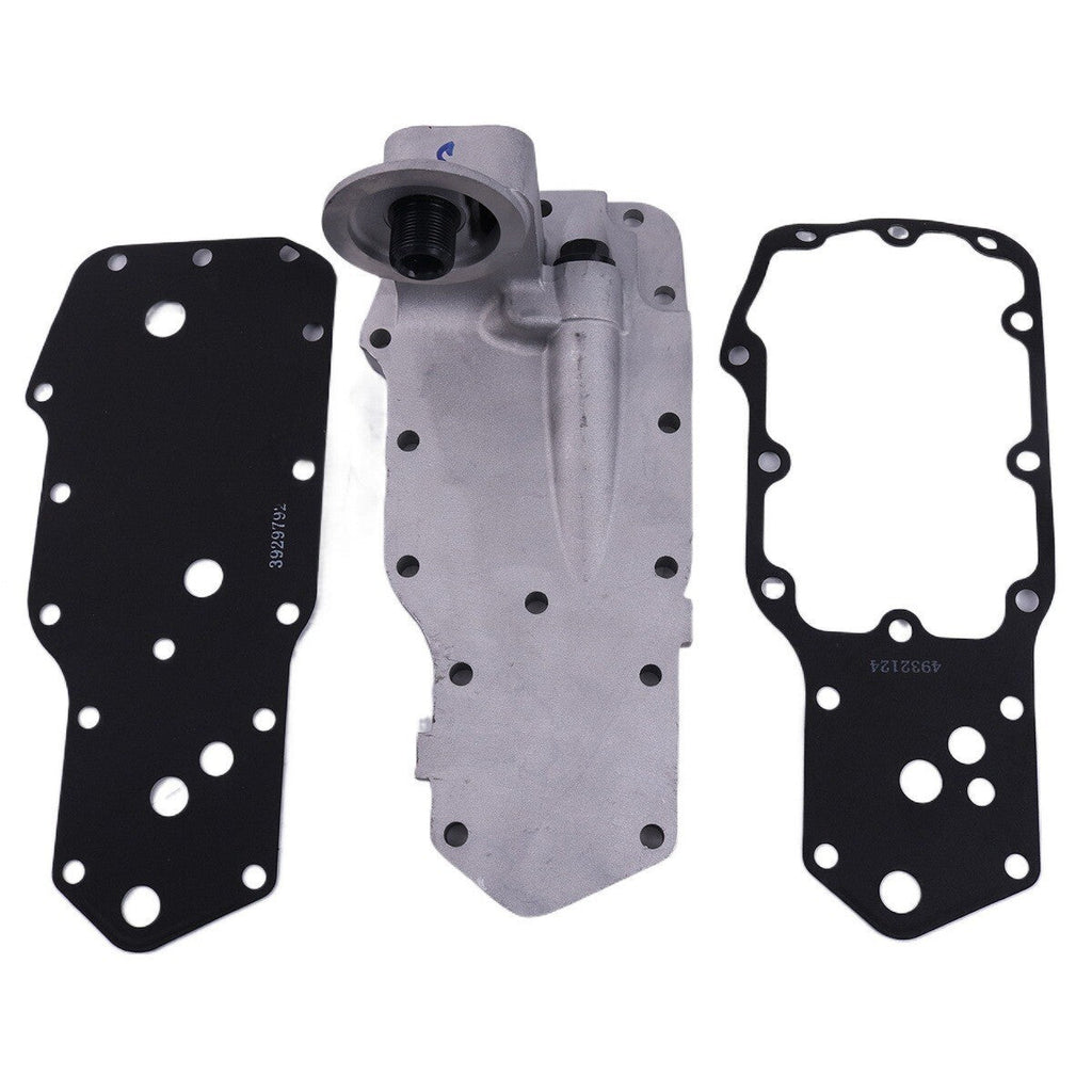 Oil Filter Support Head Cooler Cover 4934218 for Cummins Engine B5.9L 6B 6BT