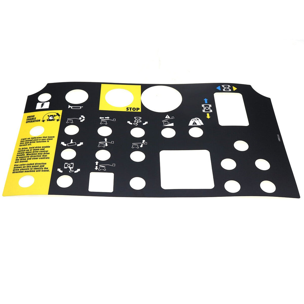 Platform Control Panel Decal 72081 72081GT for Genie Z-34/22N Z-34/22 DC Z-34/22
