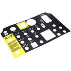 Platform Control Panel Decal 72081 72081GT for Genie Z-34/22N Z-34/22 DC Z-34/22