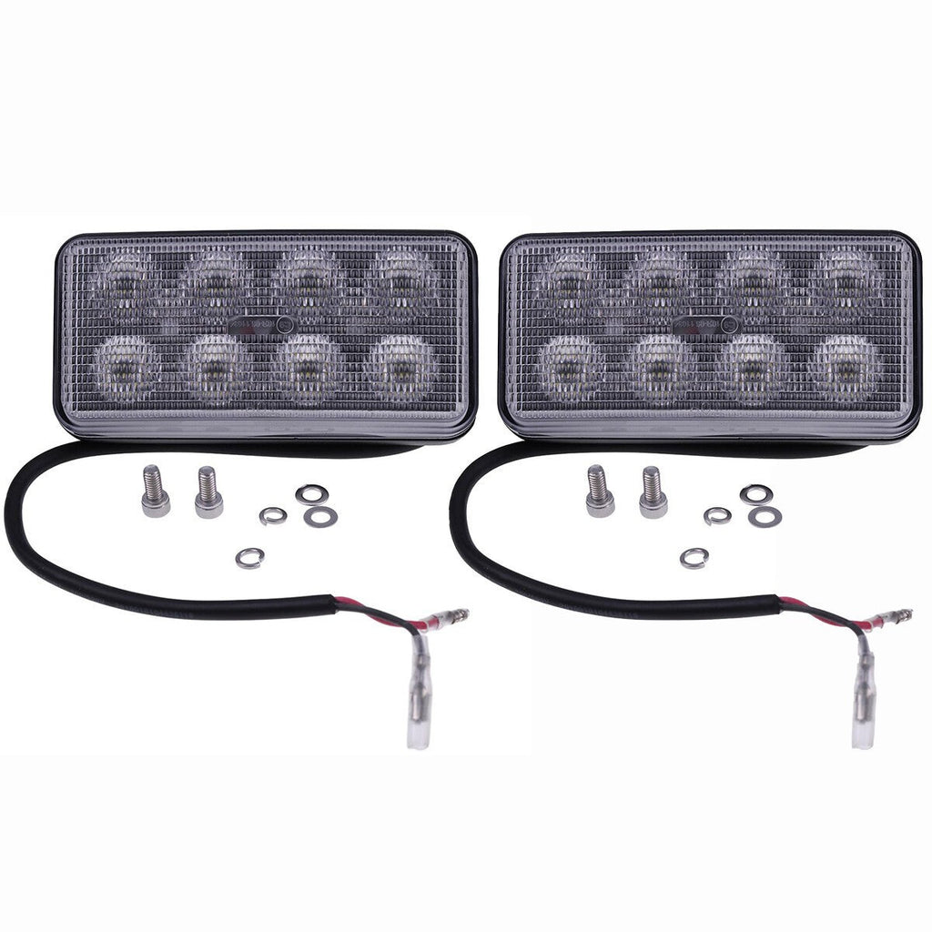 2X Led Work Light V0511-53510 for Kubota SVL65-2 SVL65-2C SVL75 SVL75-2 SVL75-2C