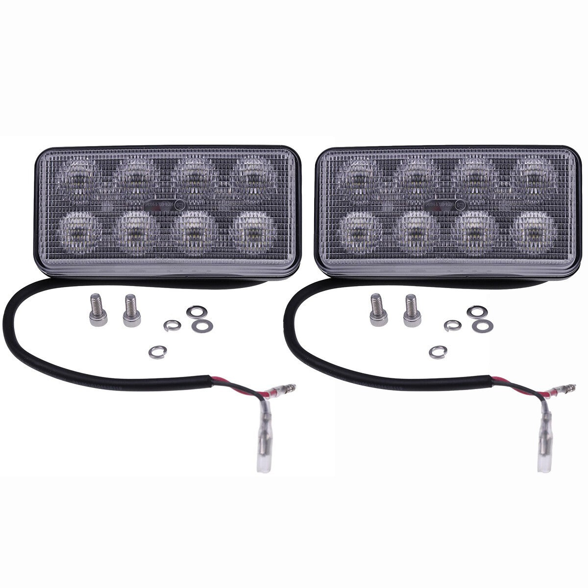 2X Led Work Light V0511-53510 for Kubota SVL65-2 SVL65-2C SVL75 SVL75-2 SVL75-2C
