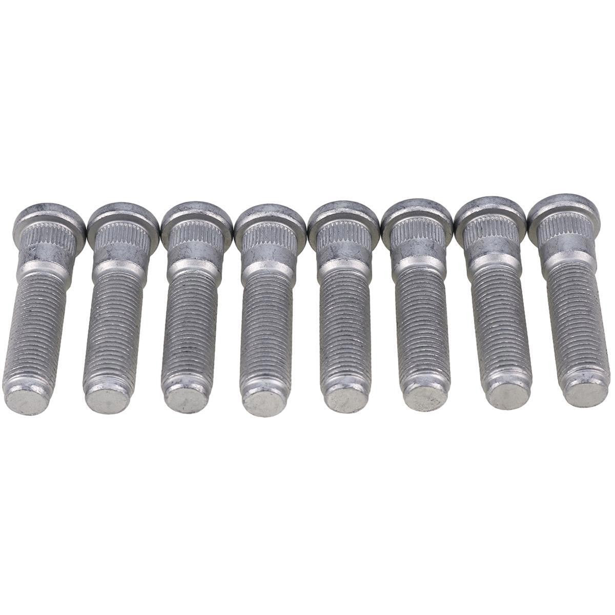 8 Pcs Front & Rear Wheel Hub Stud 06509866AA for Dodge Ram 2500 3500 2012-2022