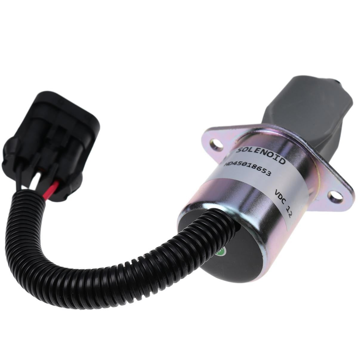 12V Shutoff Solenoid 7136559 6681512 for Bobcat A220 S100 S130 S150 450 453 463