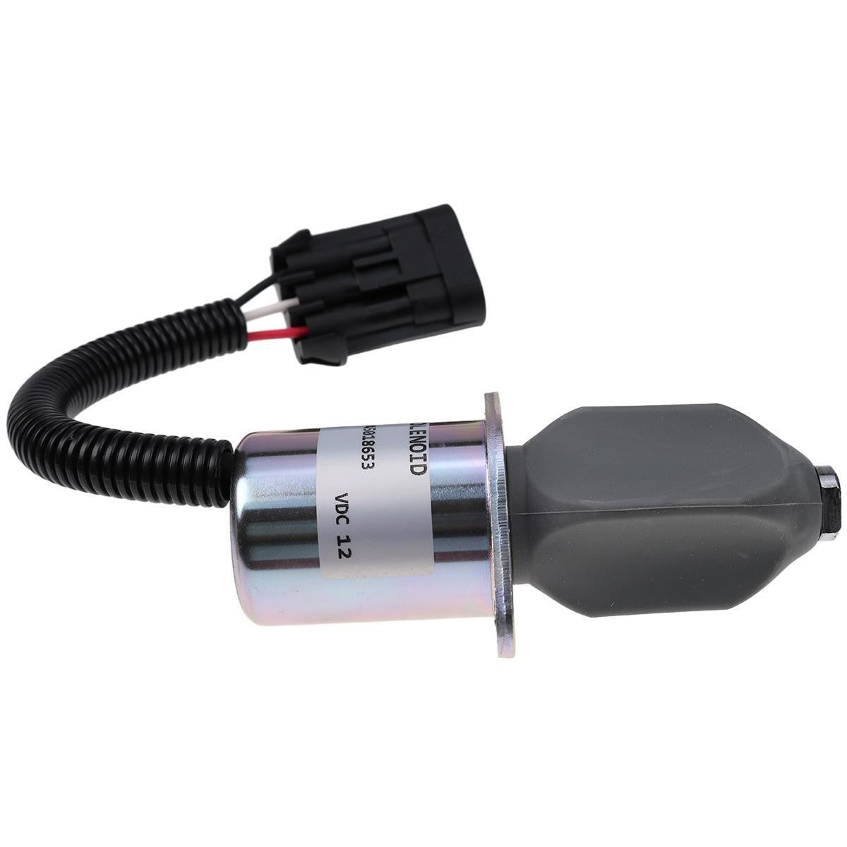 12V Shutoff Solenoid 7136559 6681512 for Bobcat A220 S100 S130 S150 450 453 463