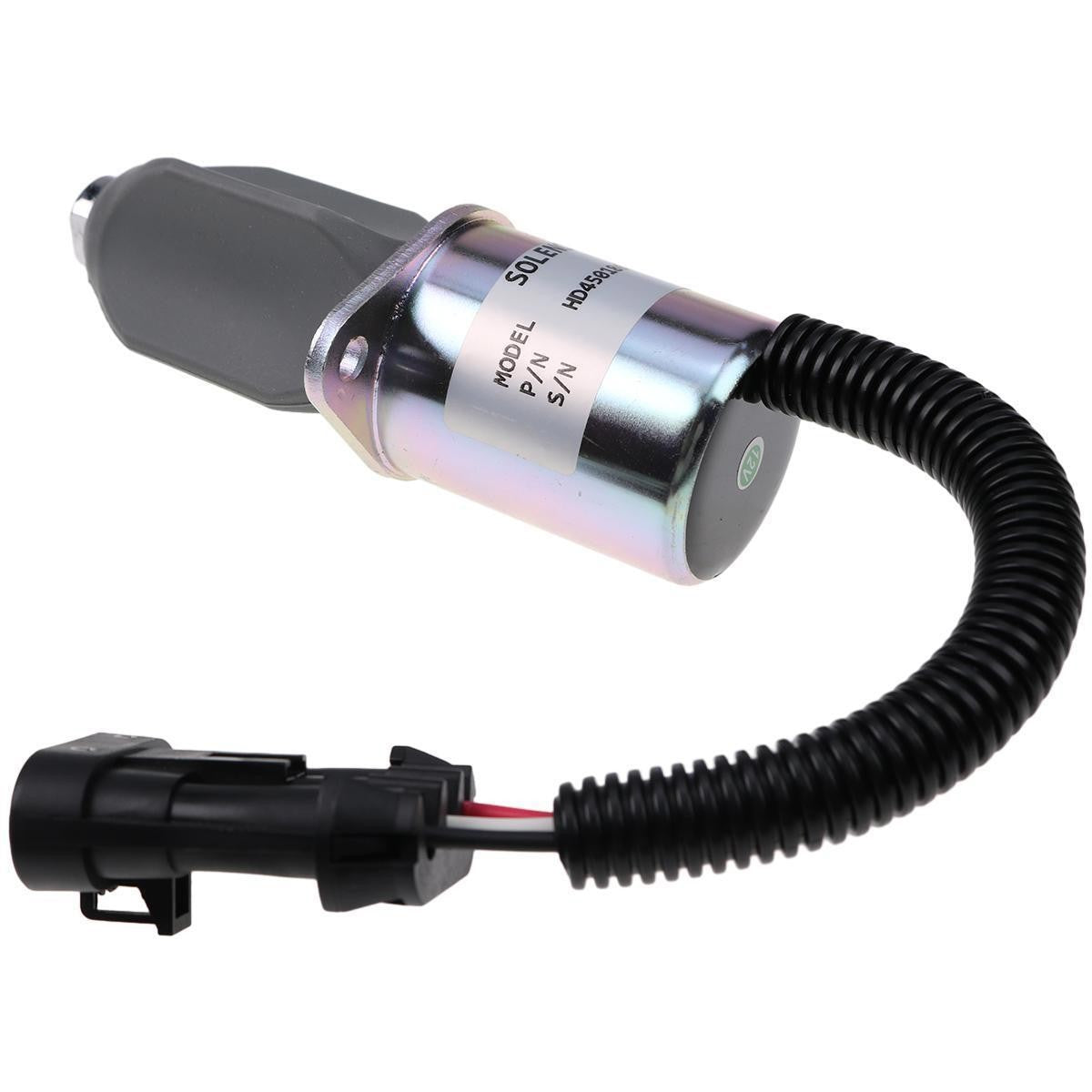 12V Shutoff Solenoid 7136559 6681512 for Bobcat A220 S100 S130 S150 450 453 463