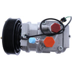 10PA17C A/C Compressor 447100-2381 for John Deere 5520 6403 6603 7600 7610 7630