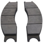 2 Pcs Brake Pad D77519 for CASE Loader W14 W14FL W14H W20B W24C