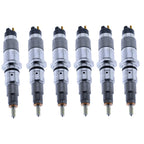 6 PCS Fuel Injector 0445120231 3976372 for Cummins Engine QSB4.5 QSB6.7
