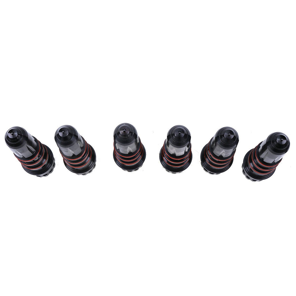 6Pcs Fuel Injector 3047973 3030445 3060594 for Cummins NTC N855 NT855 NTA855