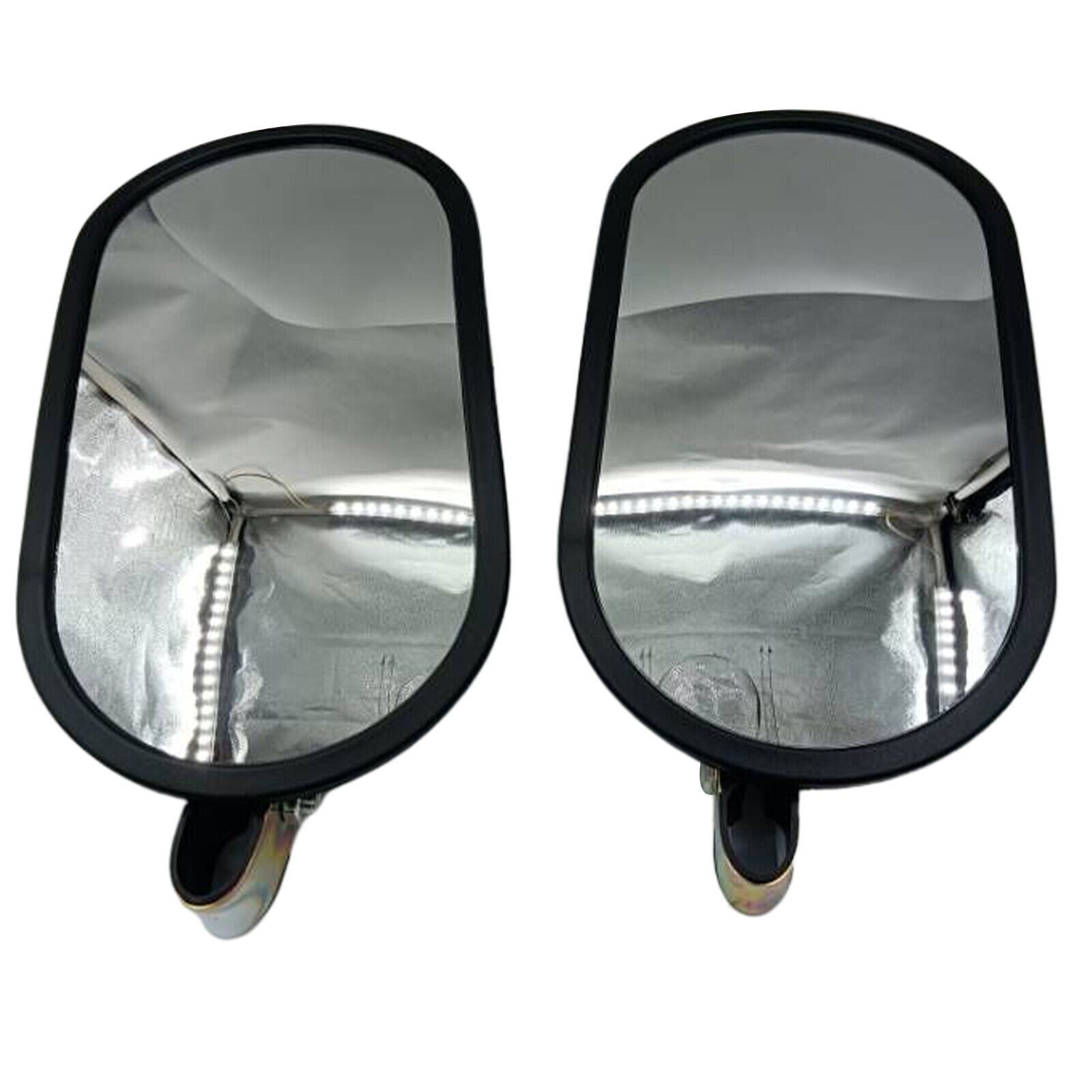 2X Rear View Mirror 4420724 4416704 for Hitachi EX130K-5 John Deere 110 120 490