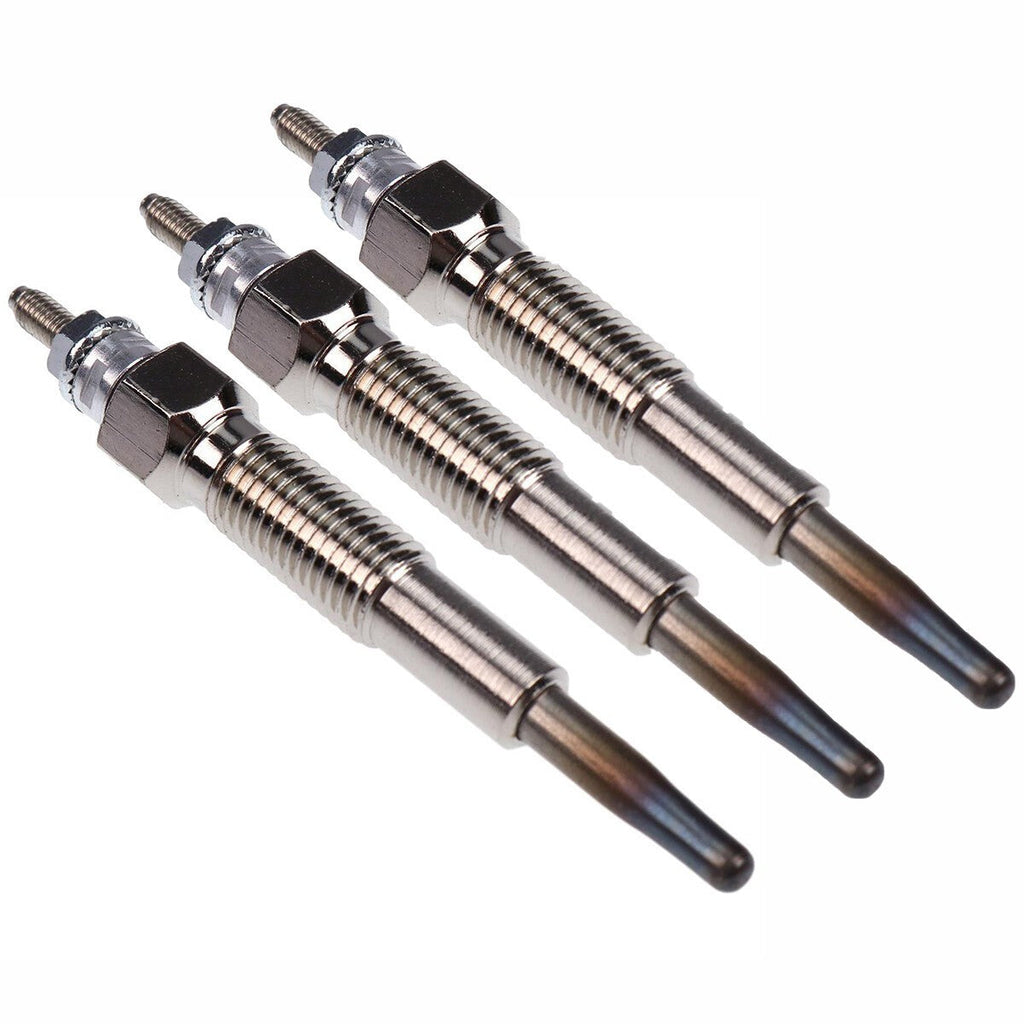 3Pcs Glow Plug 2401-8201-00 for Hinomoto E16 E18 E23 E25 Compact Tractor