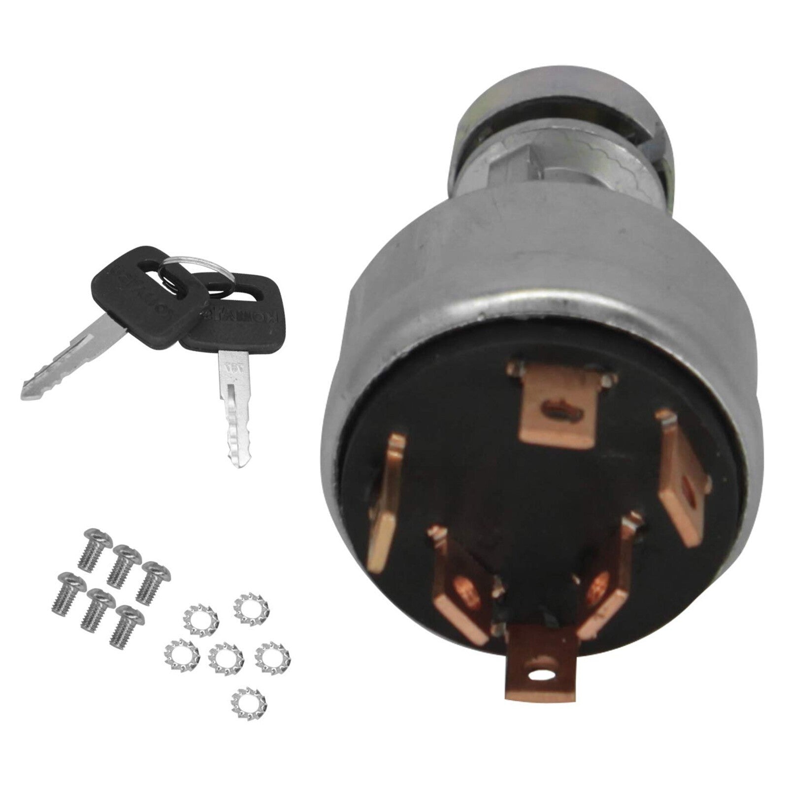 Ignition Switch 20S-06-31130 W/2Keys for Komatsu PC10-6 PC12UU-1 PC15-2 PC20-6