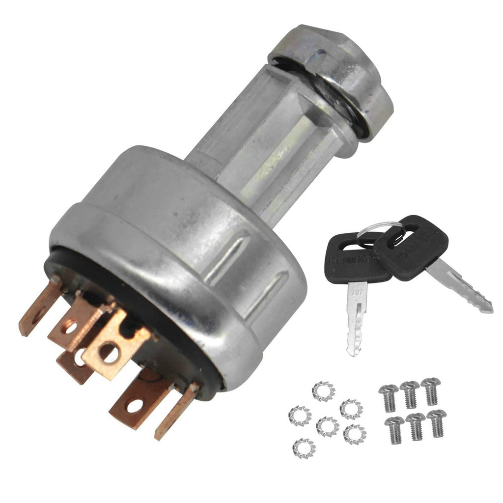 Ignition Switch 20S-06-31130 W/2Keys for Komatsu PC10-6 PC12UU-1 PC15-2 PC20-6
