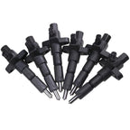 6 PCS Fuel Injector 1-15300250-2 for Isuzu 6BD1 6BG1 Hitachi EX200-2 EX200-3