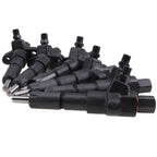 6 PCS Fuel Injector 1-15300250-2 for Isuzu 6BD1 6BG1 Hitachi EX200-2 EX200-3
