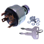 Ignition Switch With 2 Keys PH50S00007S001 for CASE CX17B CX47 CX25