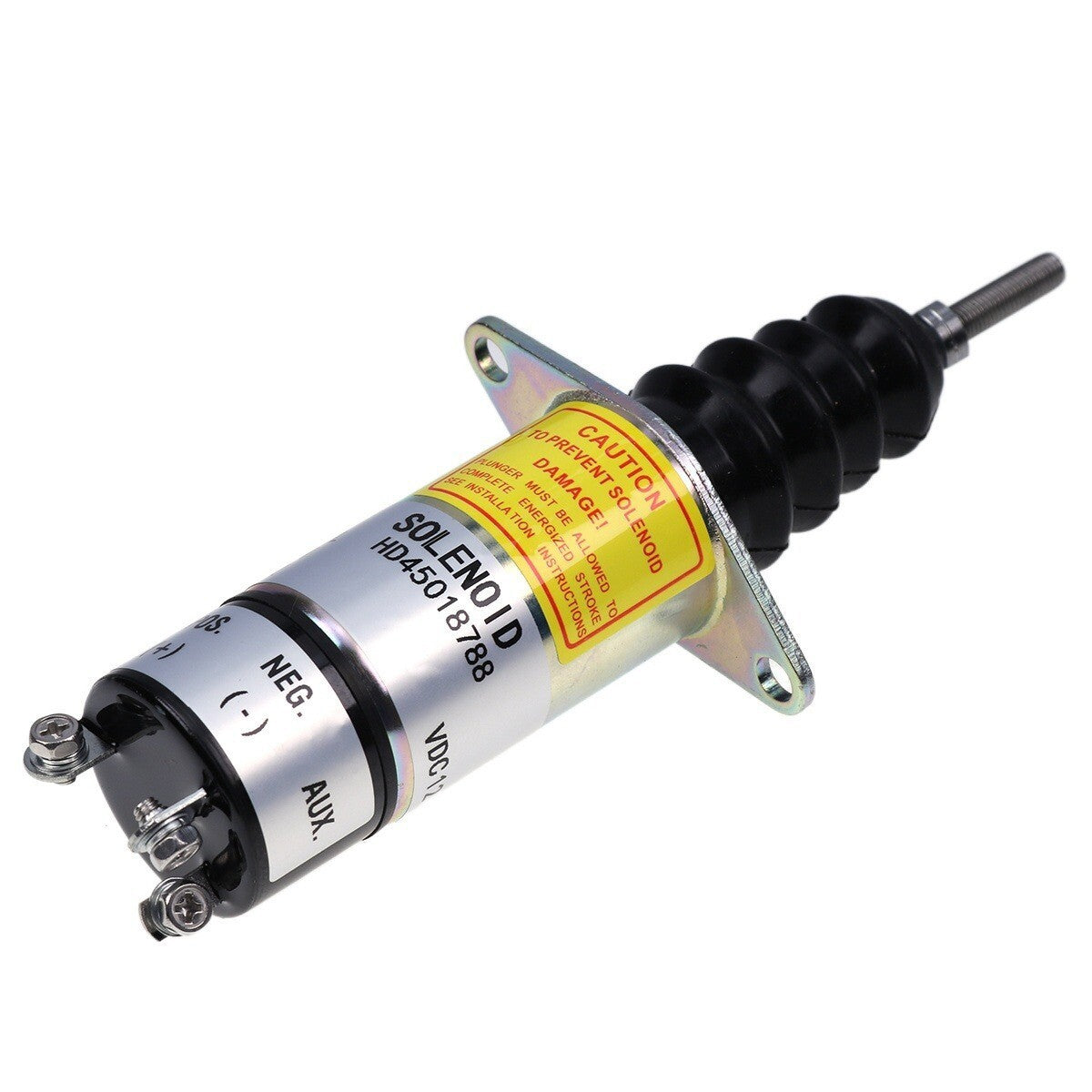 12V Stop Solenoid 307-2758 with Three Terminal for Miller Welders AEAD 200LE