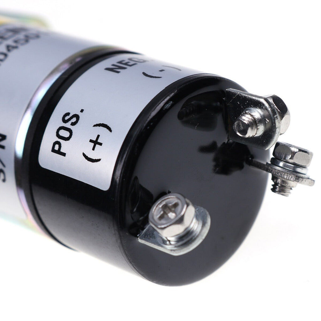12V Stop Solenoid 307-2758 with Three Terminal for Miller Welders AEAD 200LE