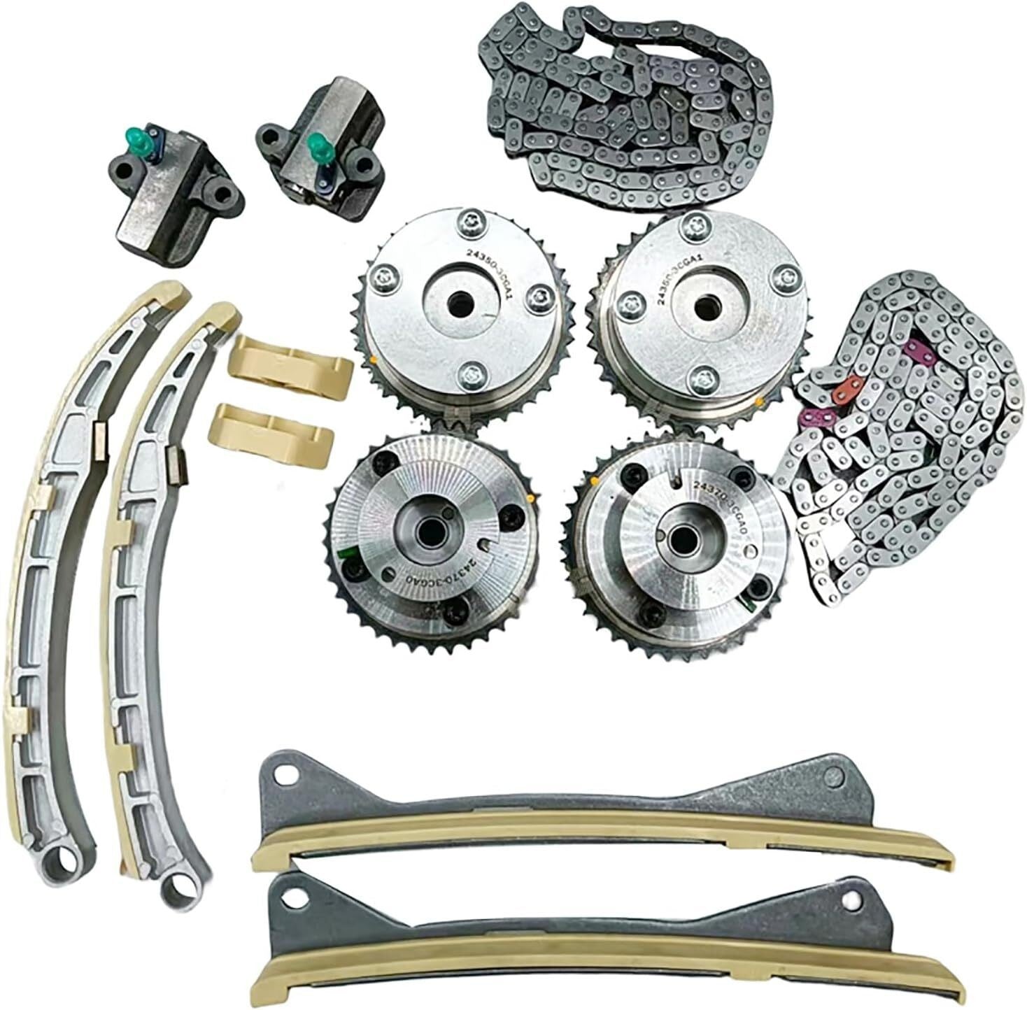 Timing Chain Kit 24350-3CGA1 forSorento Hyundai Azera Santa Fe Palisade 3.3/3.8L