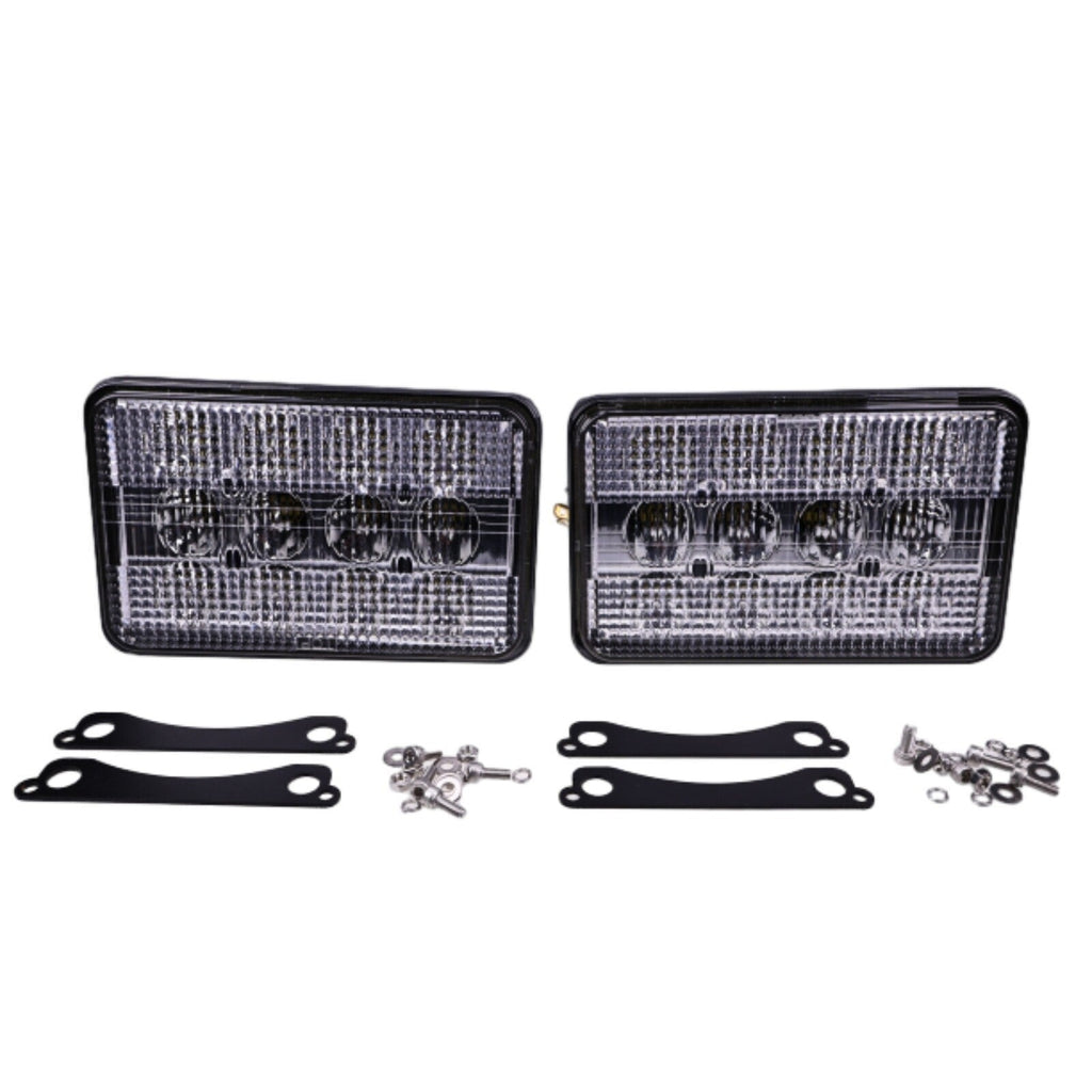 2Pcs LED Floodlight Spotlight AL75338 for John Deere 5105 6110 6110L 7610 7810
