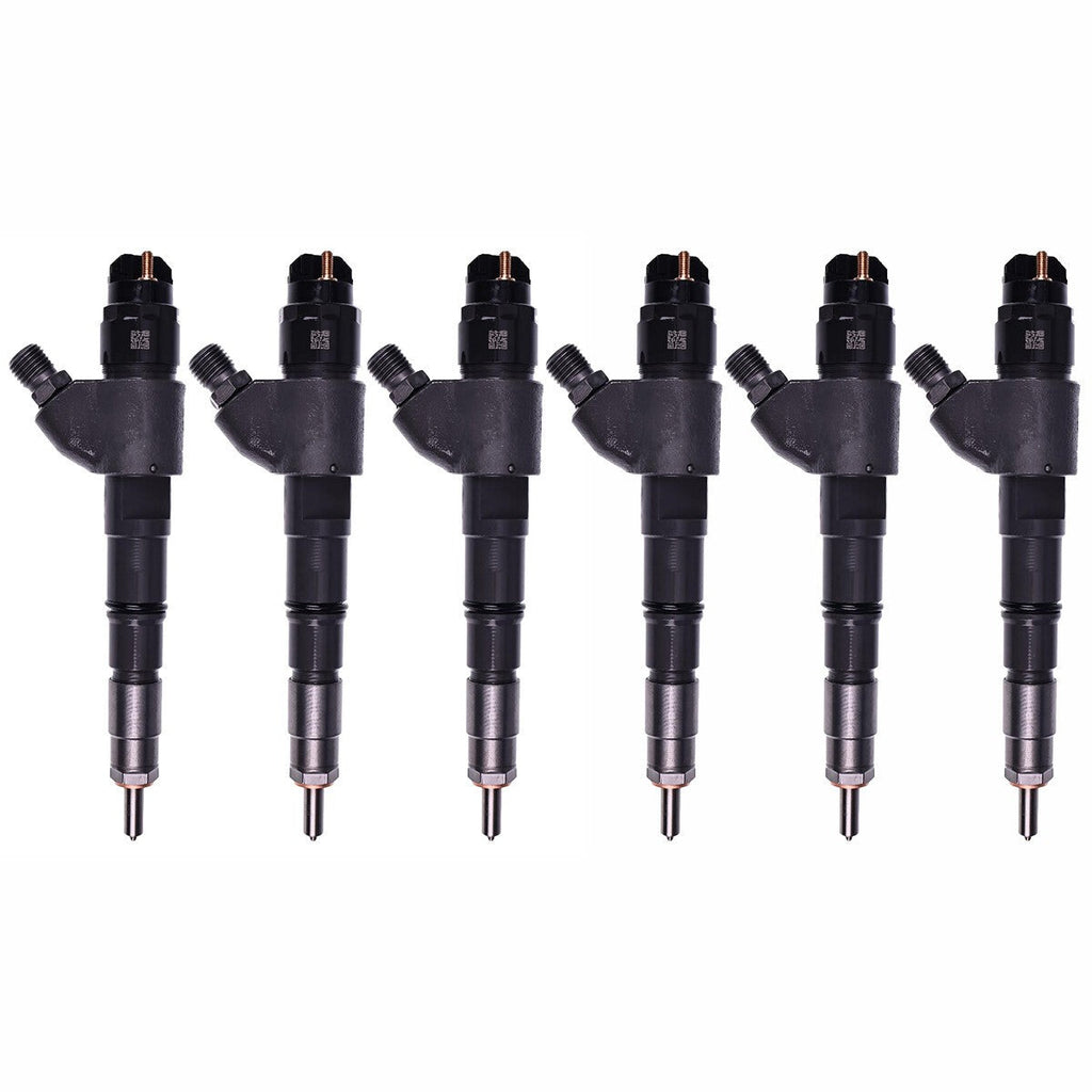 6 Pcs Fuel Injector VOE20798114 for Volvo D5E D6D D7D D7E EC200D EC210D EC240C