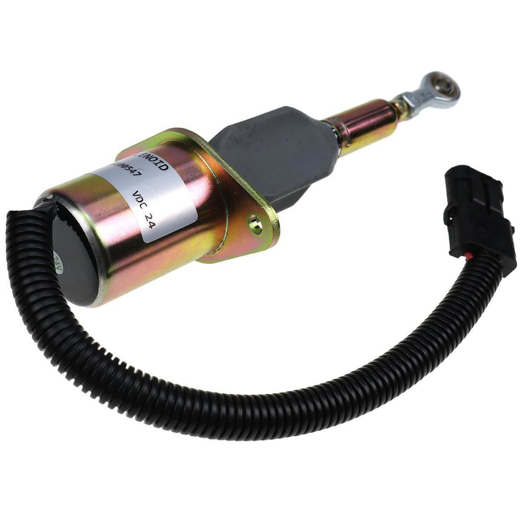 24V Fuel Shutoff Solenoid 87420951 for CASE 1850K 1850K-LGP 1850K-LT 721B 721C