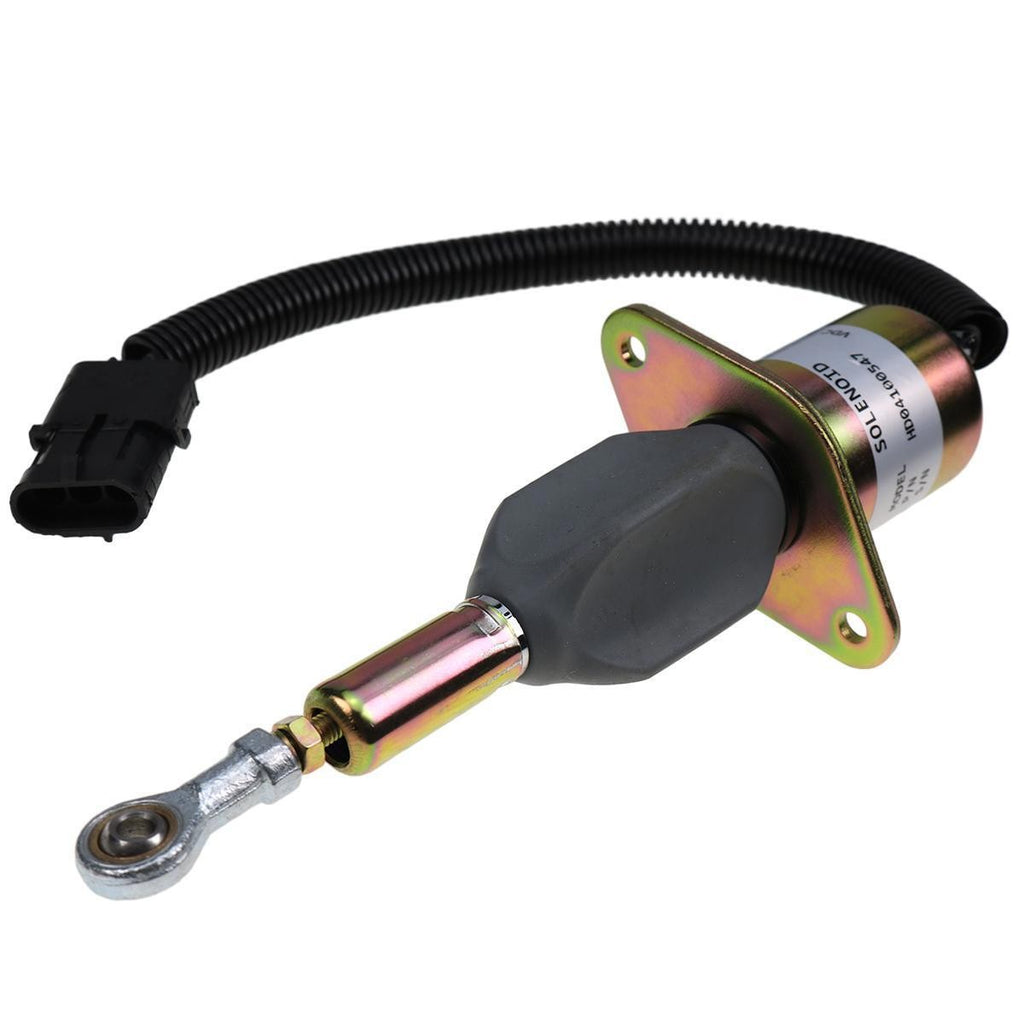 24V Fuel Shutoff Solenoid 87420951 for CASE 1850K 1850K-LGP 1850K-LT 721B 721C