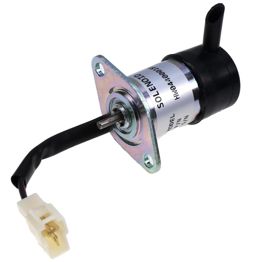 12V Stop Solenoid 052600-4150 for Kubota Excavator KX41-2 KX41H KX61-2 KX91-2