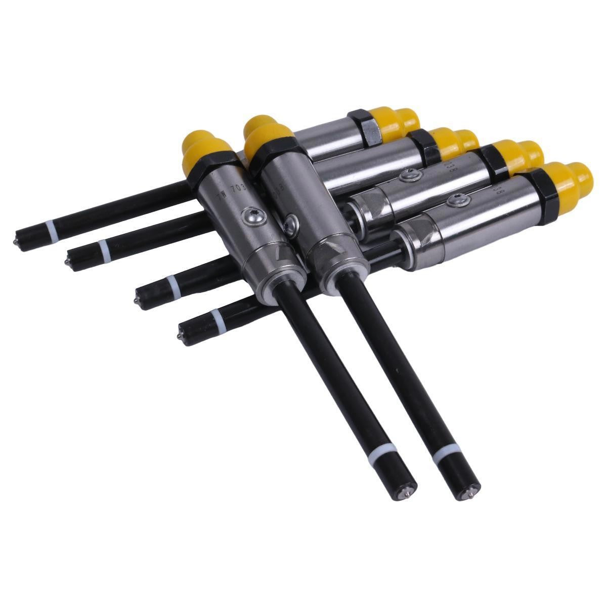 6 Pieces Fuel Injector 7W-7038 0R-4124 for CAT 3306 3306B D6H D6D D6R 6A 6S 6SU