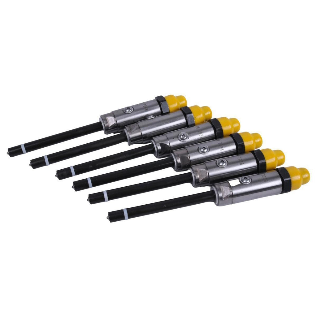 6 Pieces Fuel Injector 7W-7038 0R-4124 for CAT 3306 3306B D6H D6D D6R 6A 6S 6SU