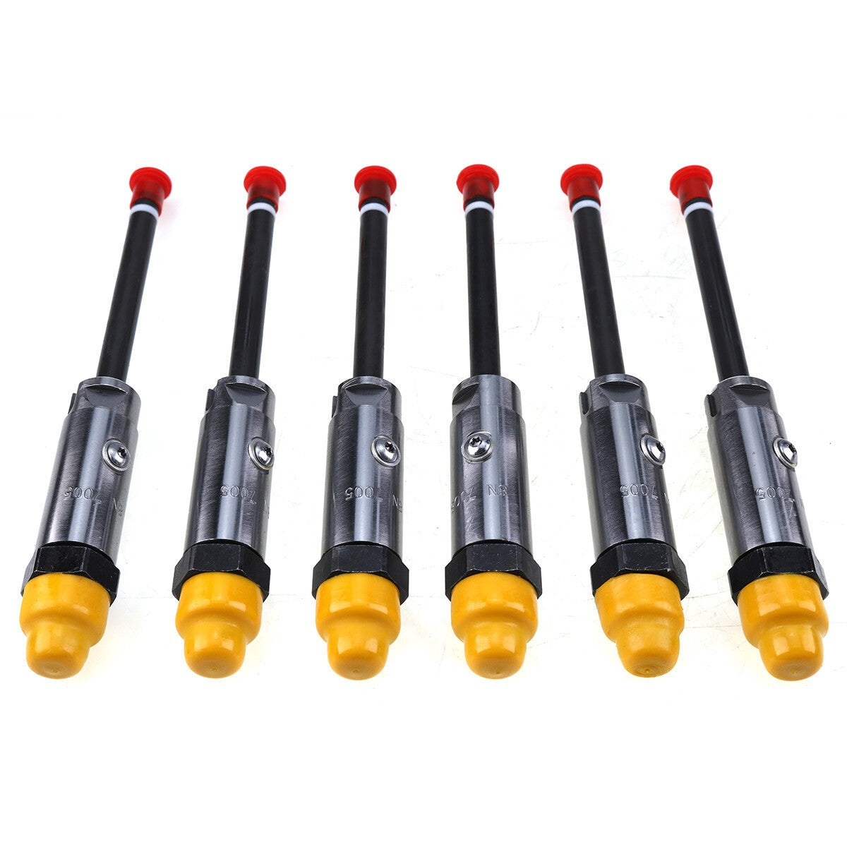 6X Fuel Injector 0R-3418 for Caterpillar Engine 3306 3306B Excavator 215 215B