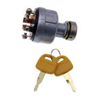 Ignition Starter Switch W/2 Keys 4186745 For Hitachi EX100 EX120 EX200-1 EX150