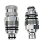 Flat Face Coupler Kit 6679837 6680018 for Bobcat 753 763 773 863 A220 A300 A770