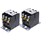 2X SA-3P-40A-240V Coil Definite Purpose Contactor 3 Poles 40 Amp 240V AC