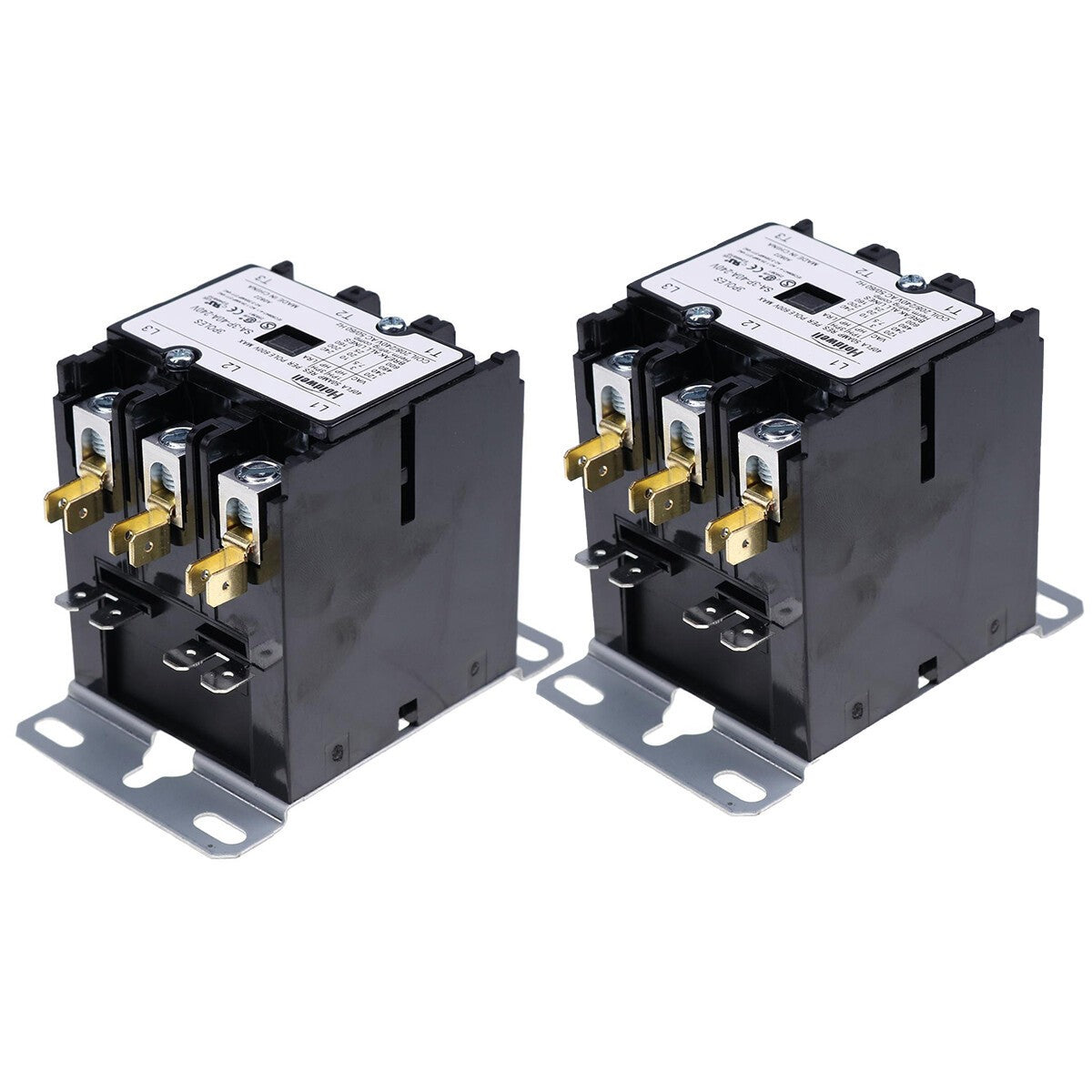 2X SA-3P-40A-240V Coil Definite Purpose Contactor 3 Poles 40 Amp 240V AC