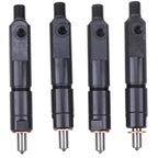 4Pcs Fuel Injectors 2645A025 17/106200 for Perkins Engine 1004-4T JCB Loader 3CX